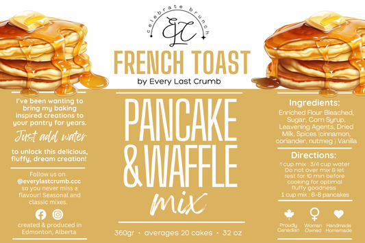 French Toast • Pancake & Waffle Mix